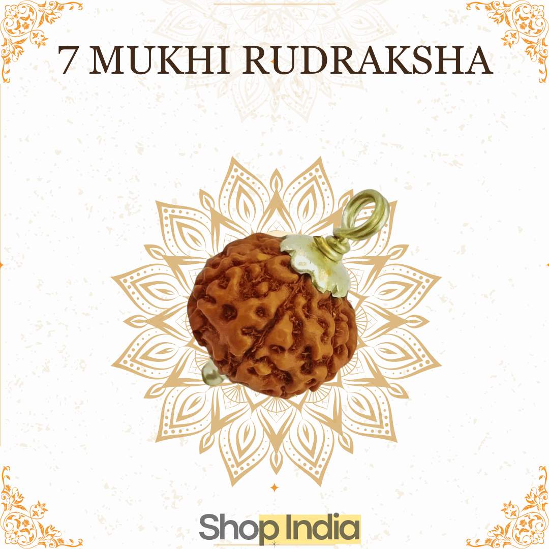 Shop India's 7 Mukhi Rudraksha